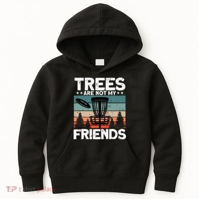 Funny Disc Golf Player Outfit Disc Golf Kids Hoodie
