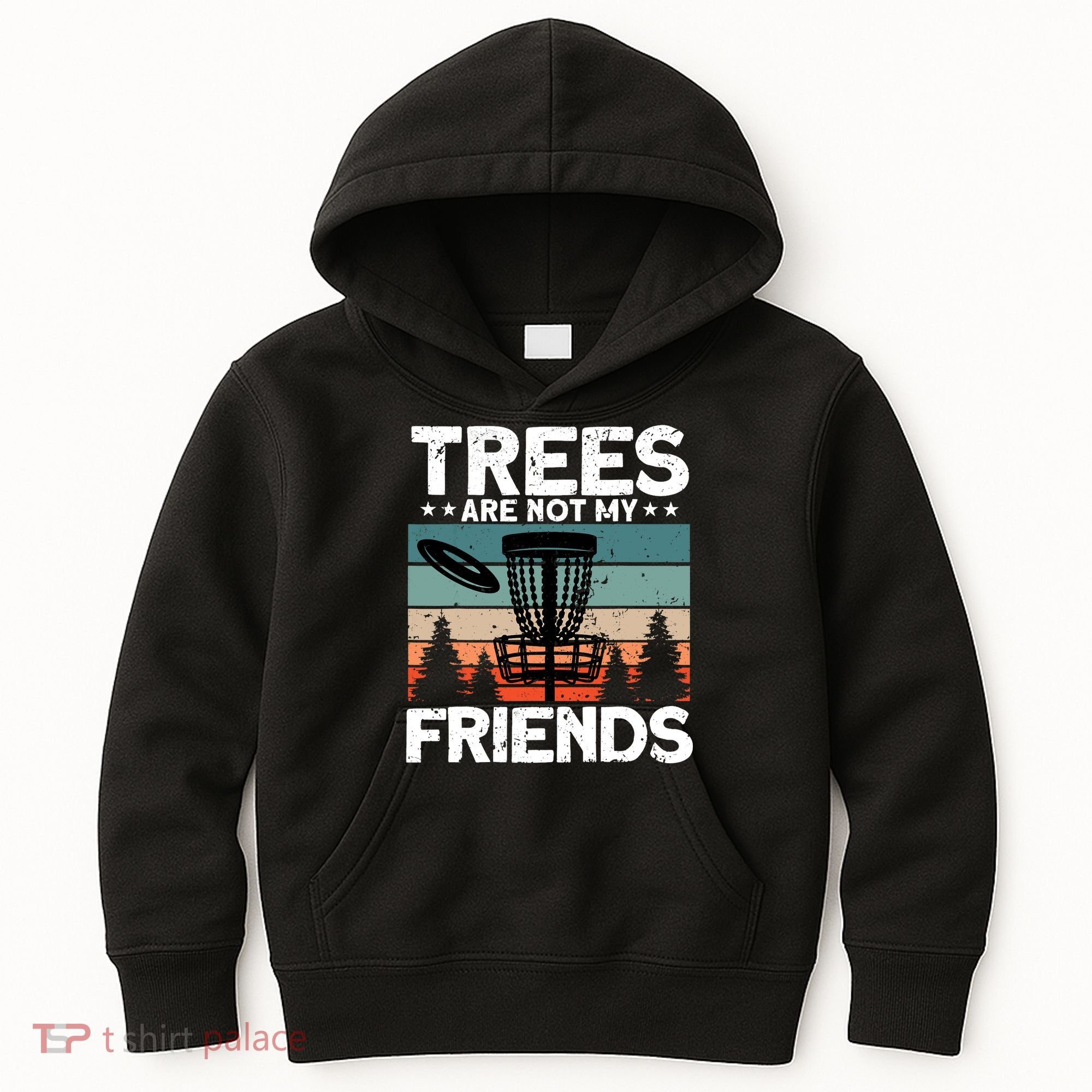 Funny Disc Golf Player Outfit Disc Golf Kids Hoodie