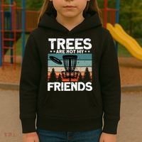Funny Disc Golf Player Outfit Disc Golf Kids Hoodie thumb 3