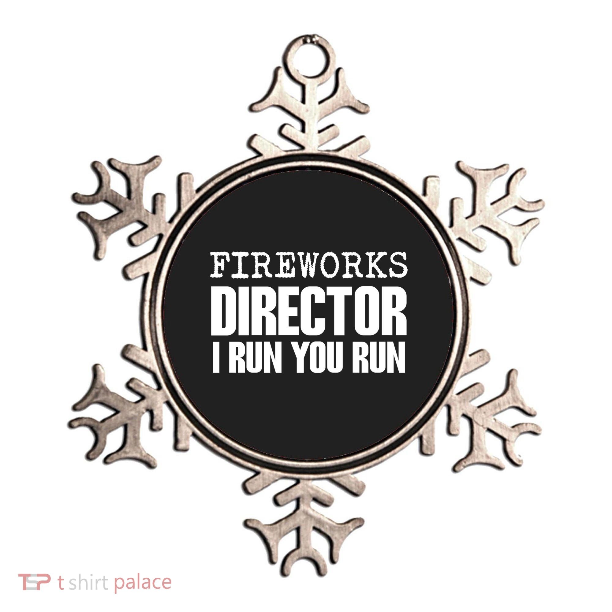 Fireworks Director Gift Ornament