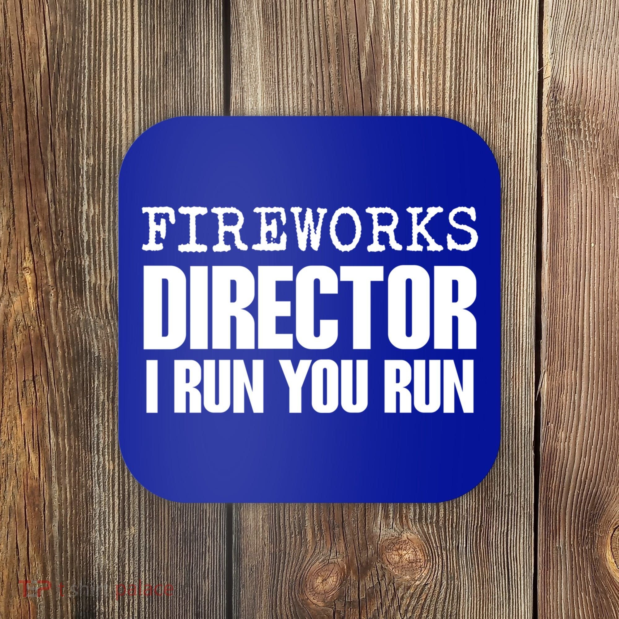 Fireworks Director Gift Coaster