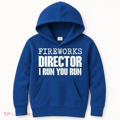 Fireworks Director Gift Kids Hoodie