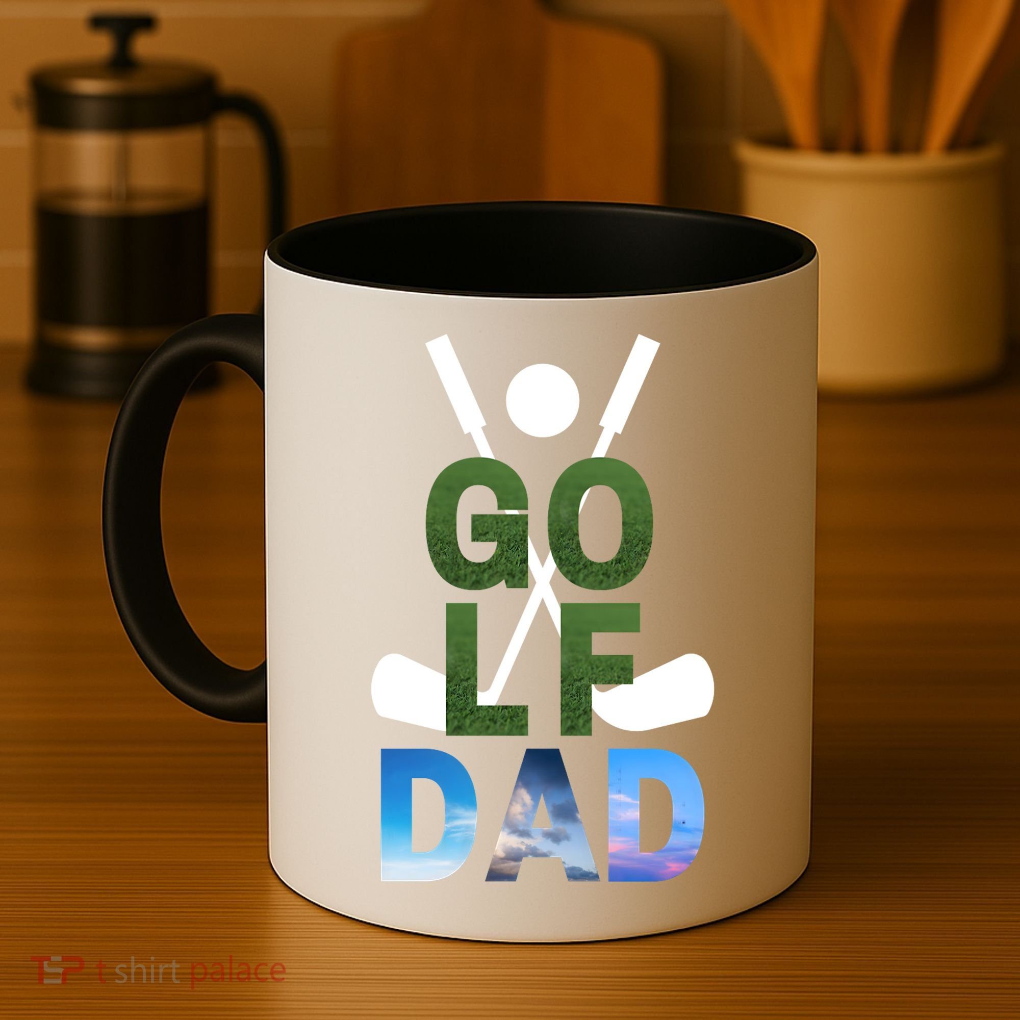 Father's Day Golf Dad Gift For Dad Coffee Mug