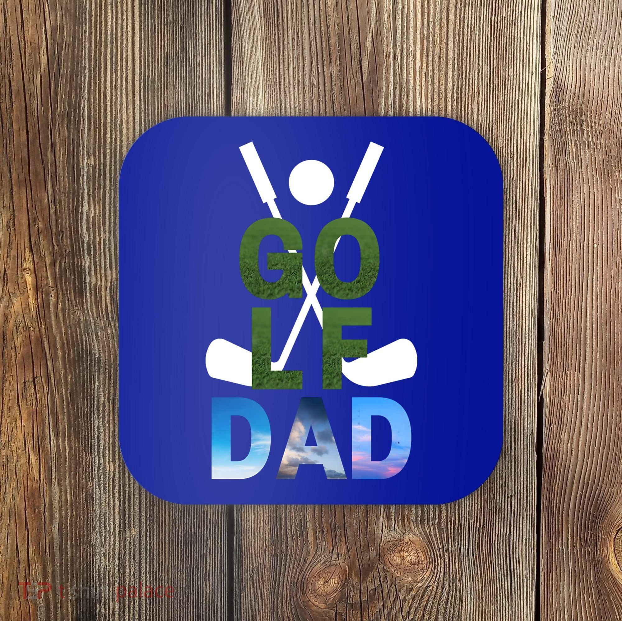 Father's Day Golf Dad Gift For Dad Coaster
