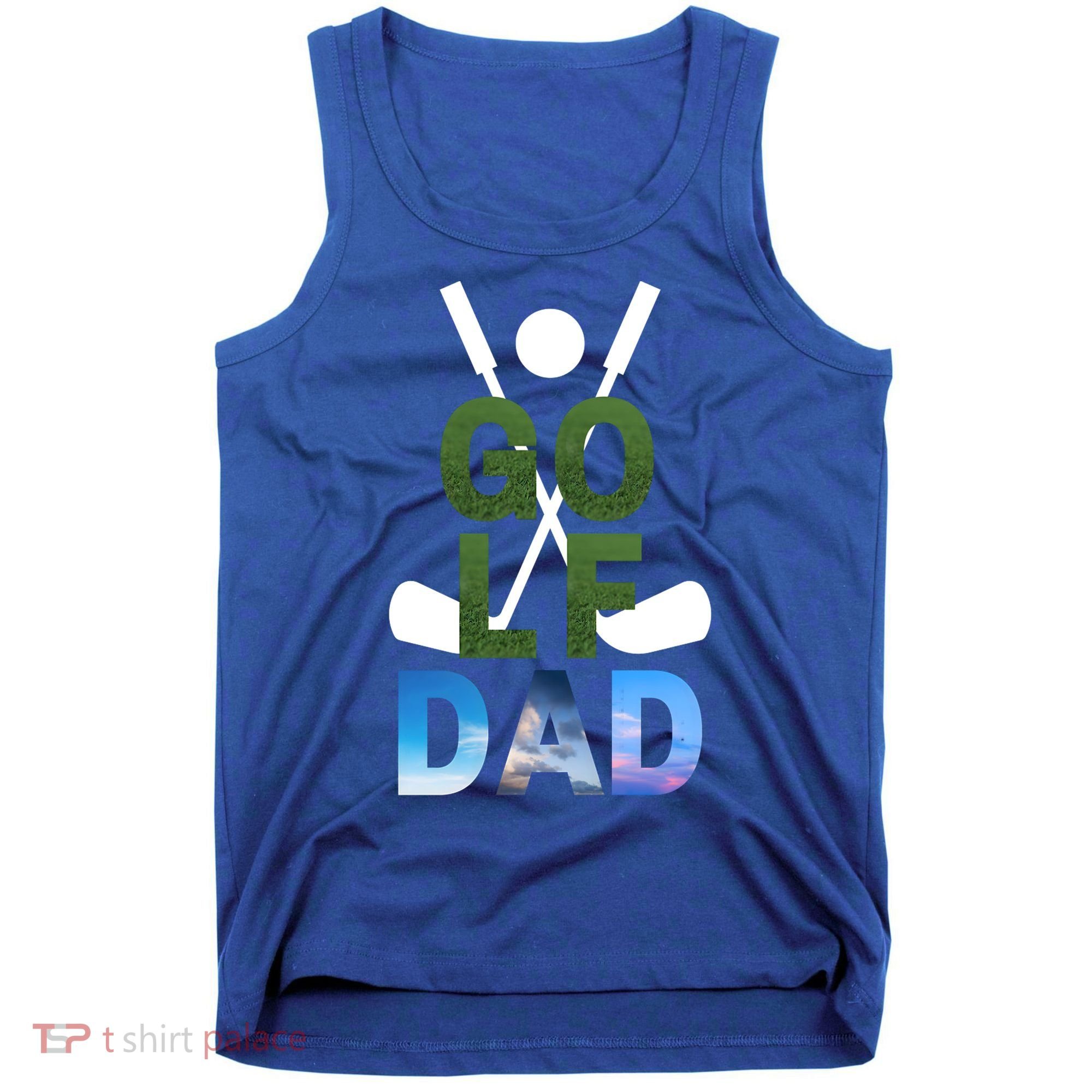 Father's Day Golf Dad Gift For Dad Tank Top