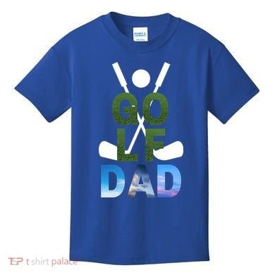 Father's Day Golf Dad Gift For Dad Kids T-Shirt