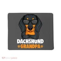 Funny Dachshund Grandpa Cute Weiner Dog Best Gift Mousepad thumb 0