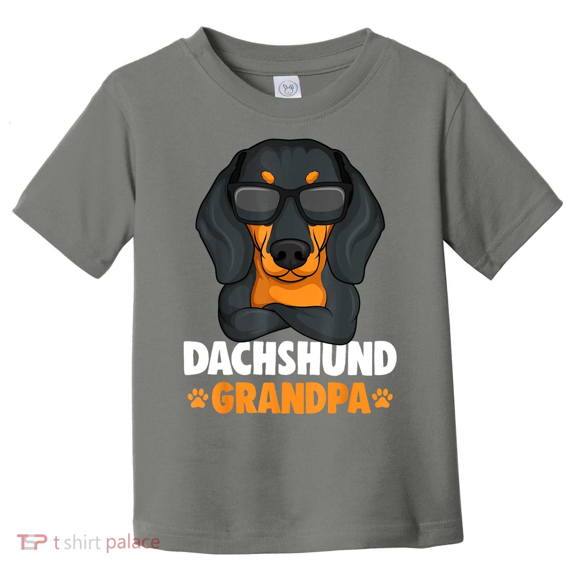 Funny Dachshund Grandpa Cute Weiner Dog Best Gift Toddler T-Shirt