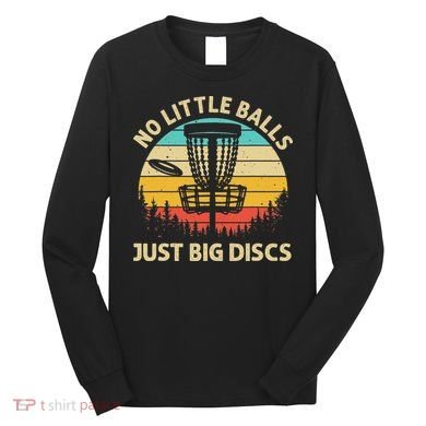 Funny Disc Golf Design For Women Disc Golf Lover Player Long Sleeve Shirt