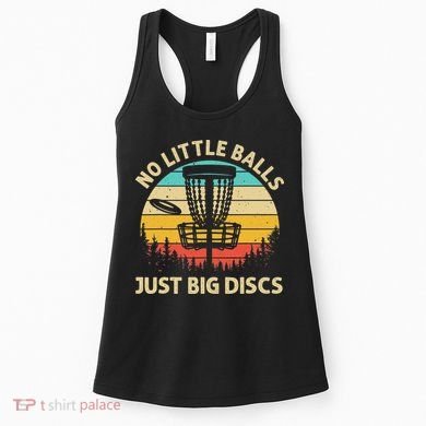 Funny Disc Golf Design For Women Disc Golf Lover Player Women's Tank Top