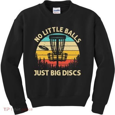 Funny Disc Golf Design For Women Disc Golf Lover Player Kids Sweatshirt