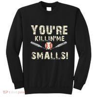 Funny Dad Gift YouRe Killing Me Smalls Dad And Child Sweatshirt thumb 0