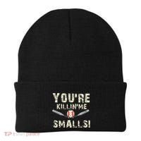 Funny Dad Gift YouRe Killing Me Smalls Dad And Child Beanie thumb 0