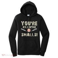 Funny Dad Gift YouRe Killing Me Smalls Dad And Child Women's Hoodie thumb 0