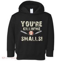 Funny Dad Gift YouRe Killing Me Smalls Dad And Child Toddler Hoodie thumb 0