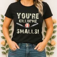 Funny Dad Gift YouRe Killing Me Smalls Dad And Child Women's T-Shirt thumb 2