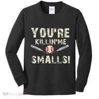 Funny Dad Gift YouRe Killing Me Smalls Dad And Child Kids Long Sleeve Shirt thumb 0