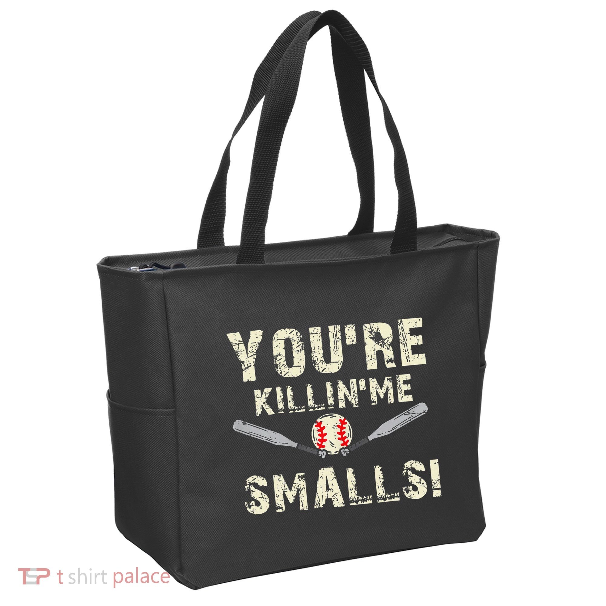 Funny Dad Gift YouRe Killing Me Smalls Dad And Child Tote Bag