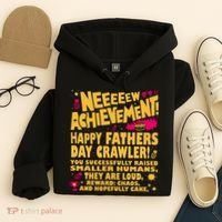 Fathers Day Gamer Dad Achievement Funny Lit RPG Gift Hoodie thumb 4