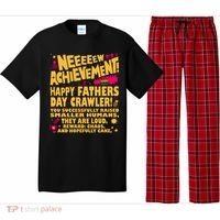 Fathers Day Gamer Dad Achievement Funny Lit RPG Gift Pajama Set thumb 0
