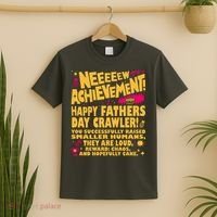 Fathers Day Gamer Dad Achievement Funny Lit RPG Gift T-Shirt thumb 2