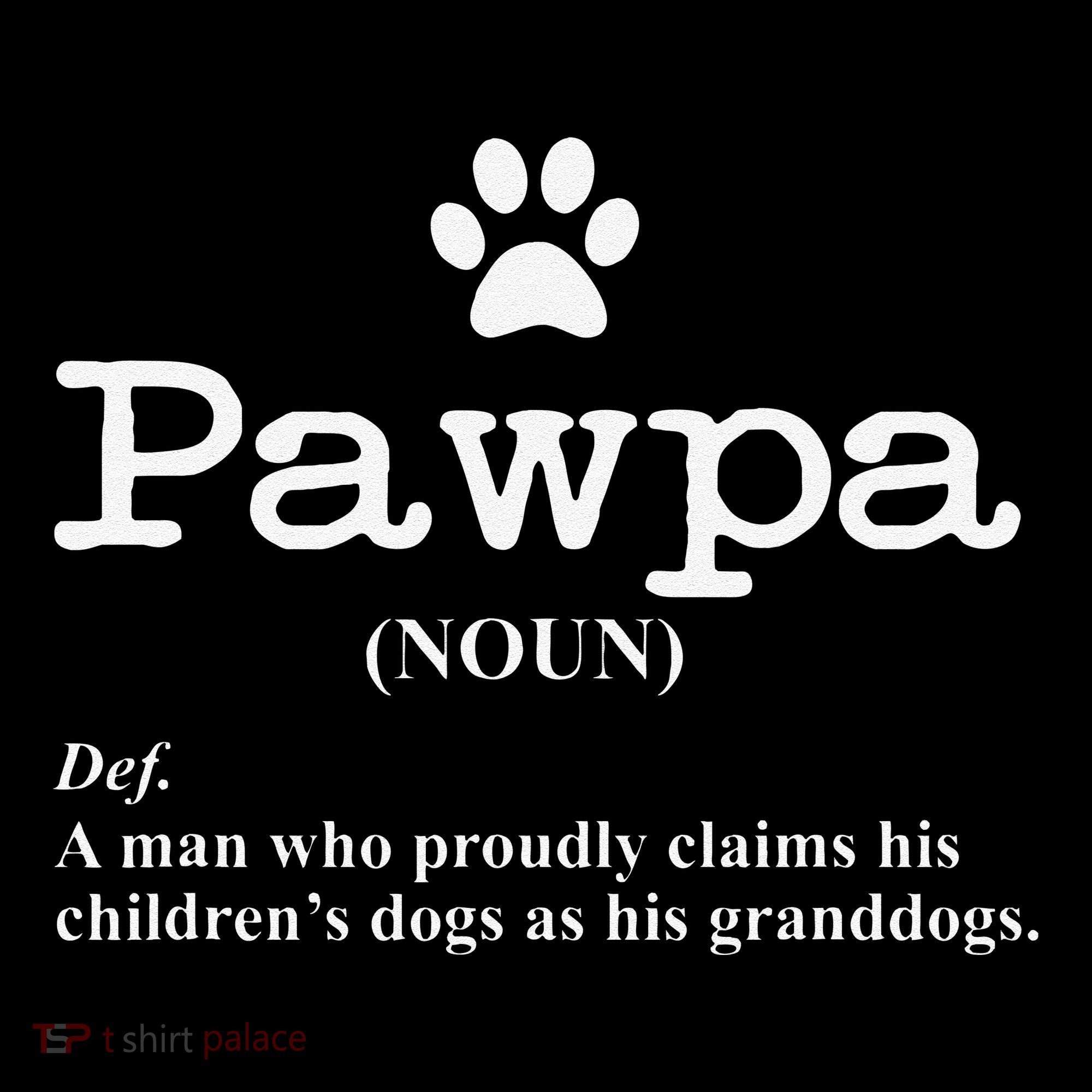 Funny Dog Grandpa Pawpa Defintion Coffee Mug