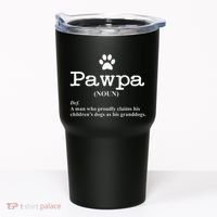 Funny Dog Grandpa Pawpa Defintion Tumbler thumb 0