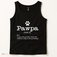 Funny Dog Grandpa Pawpa Defintion Tank Top thumb 2