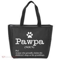 Funny Dog Grandpa Pawpa Defintion Tote Bag thumb 0