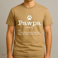 Funny Dog Grandpa Pawpa Defintion T-Shirt thumb 3