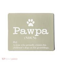 Funny Dog Grandpa Pawpa Defintion Mousepad thumb 0