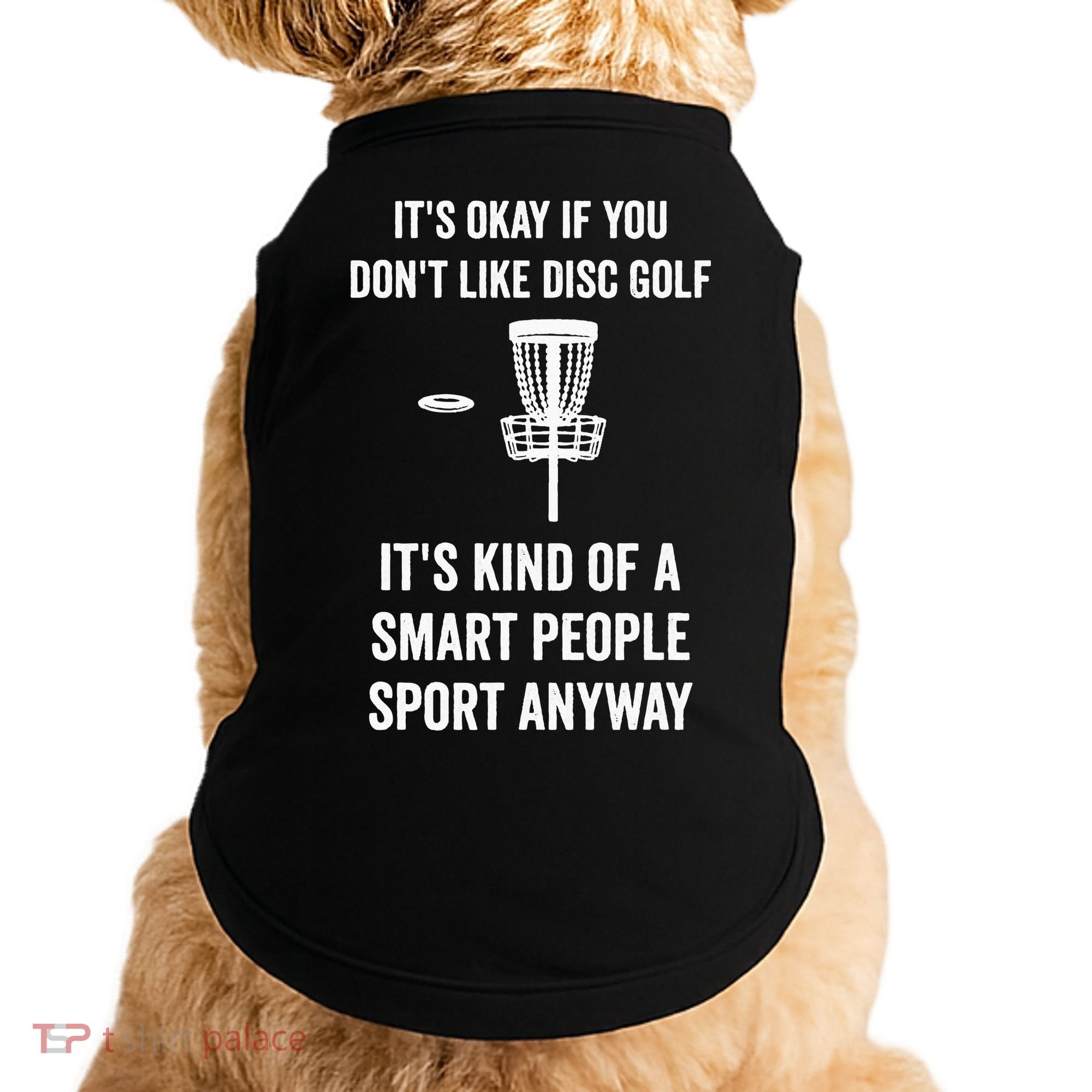 Funny Disc Golf Doggie Tank