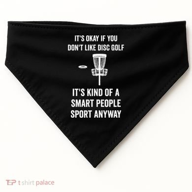 Funny Disc Golf USA-Made Doggie Bandana