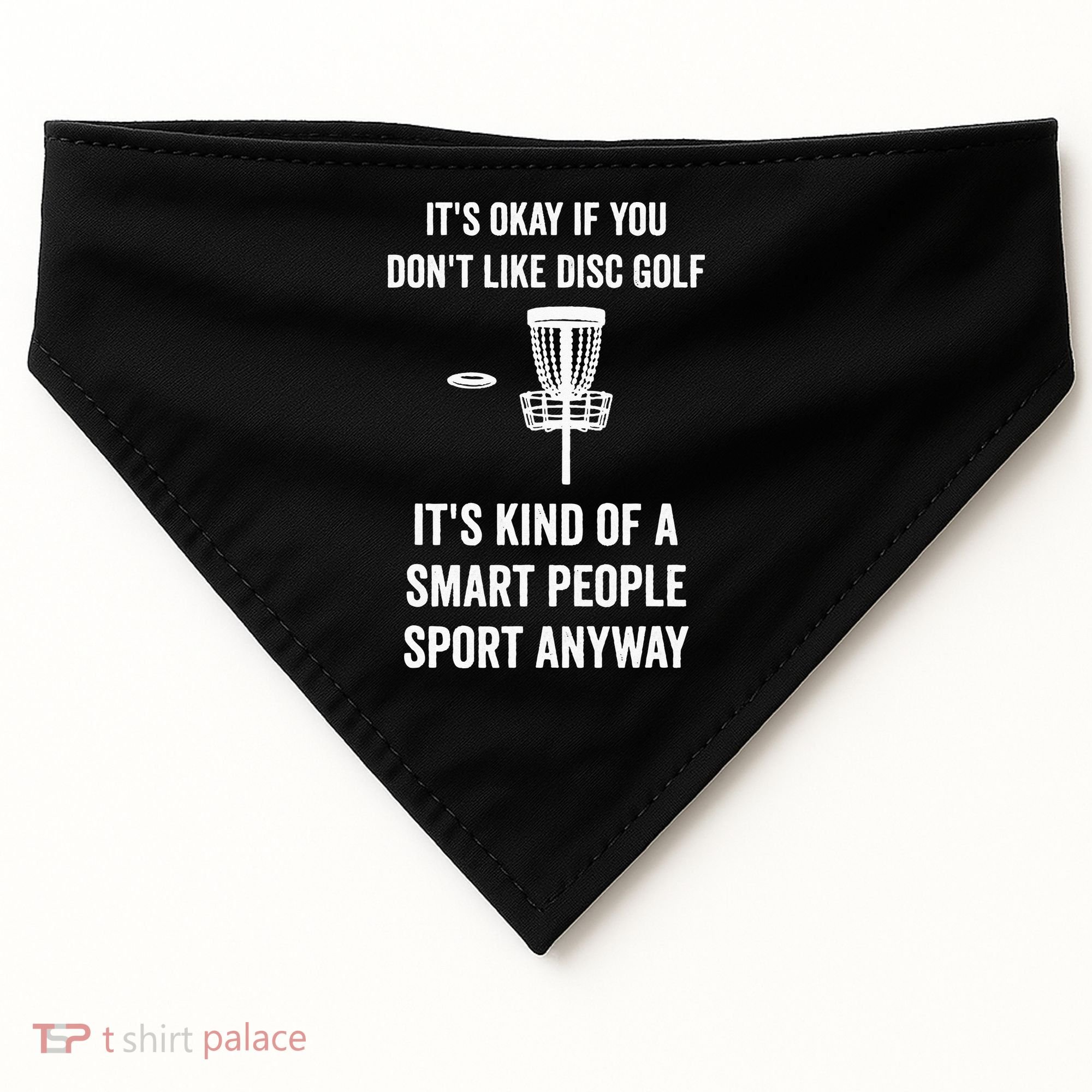 Funny Disc Golf USA-Made Doggie Bandana