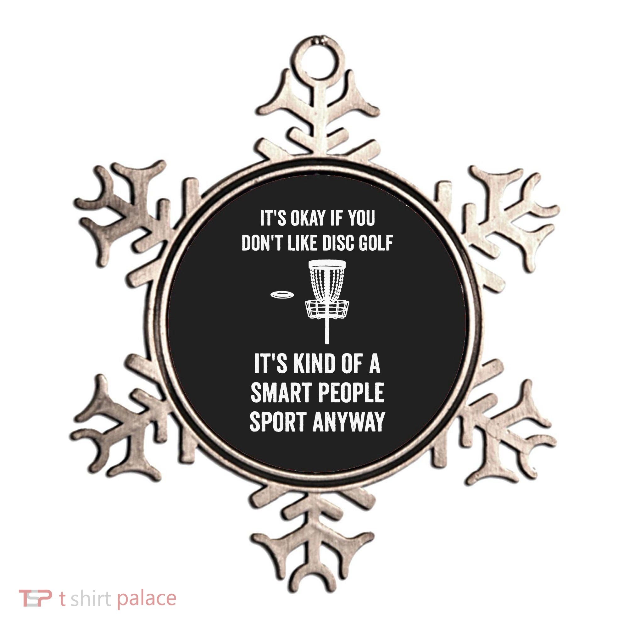 Funny Disc Golf Ornament
