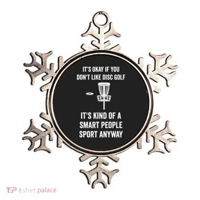Funny Disc Golf Ornament