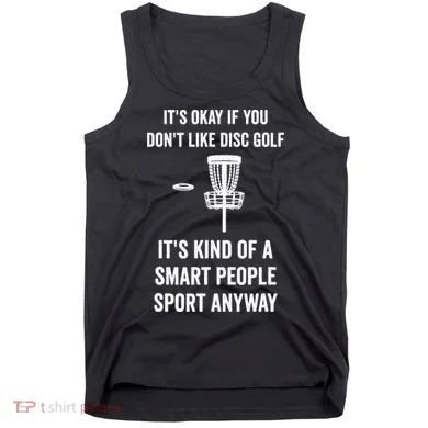 Funny Disc Golf Tank Top