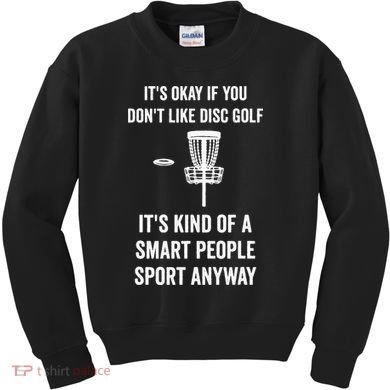Funny Disc Golf Kids Sweatshirt