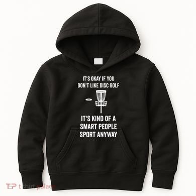 Funny Disc Golf Kids Hoodie