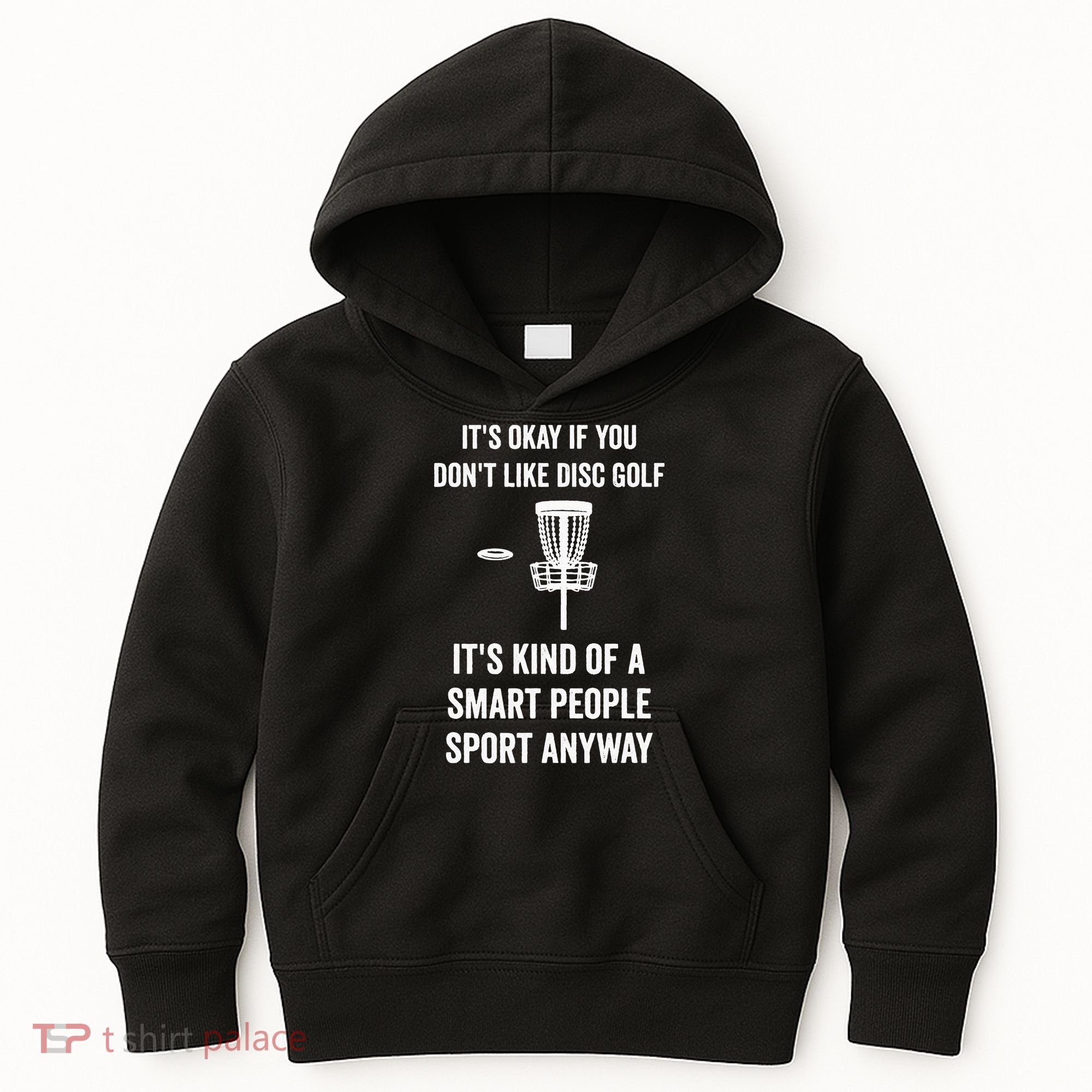 Funny Disc Golf Kids Hoodie