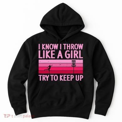 Funny Disc Golf Art For  Disc Golf Player Hoodie