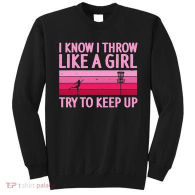 Funny Disc Golf Art For  Disc Golf Player Sweatshirt