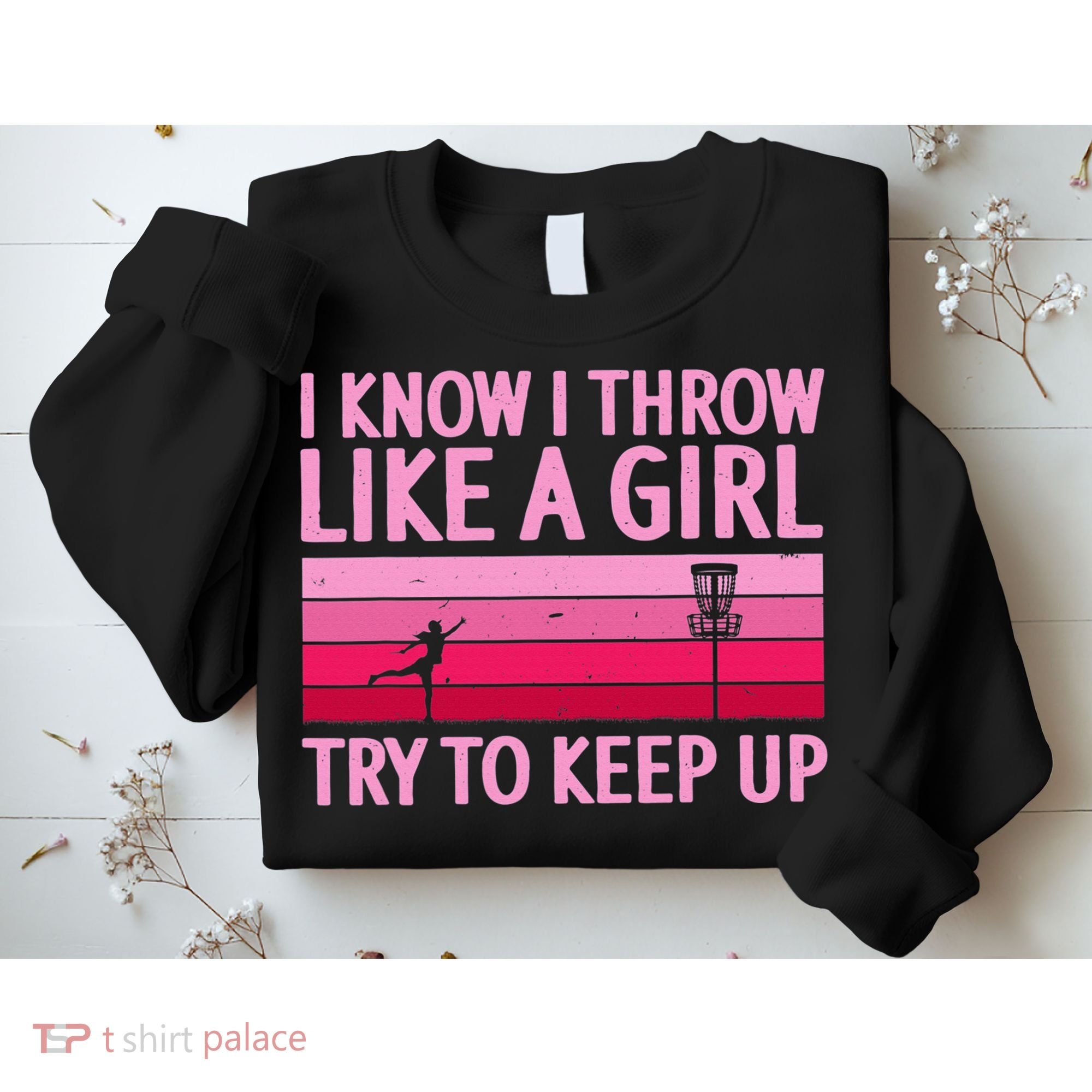 Funny Disc Golf Art For  Disc Golf Player Sweatshirt