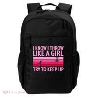 Funny Disc Golf Art For  Disc Golf Player Backpack thumb 0