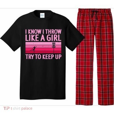Funny Disc Golf Art For  Disc Golf Player Pajama Set