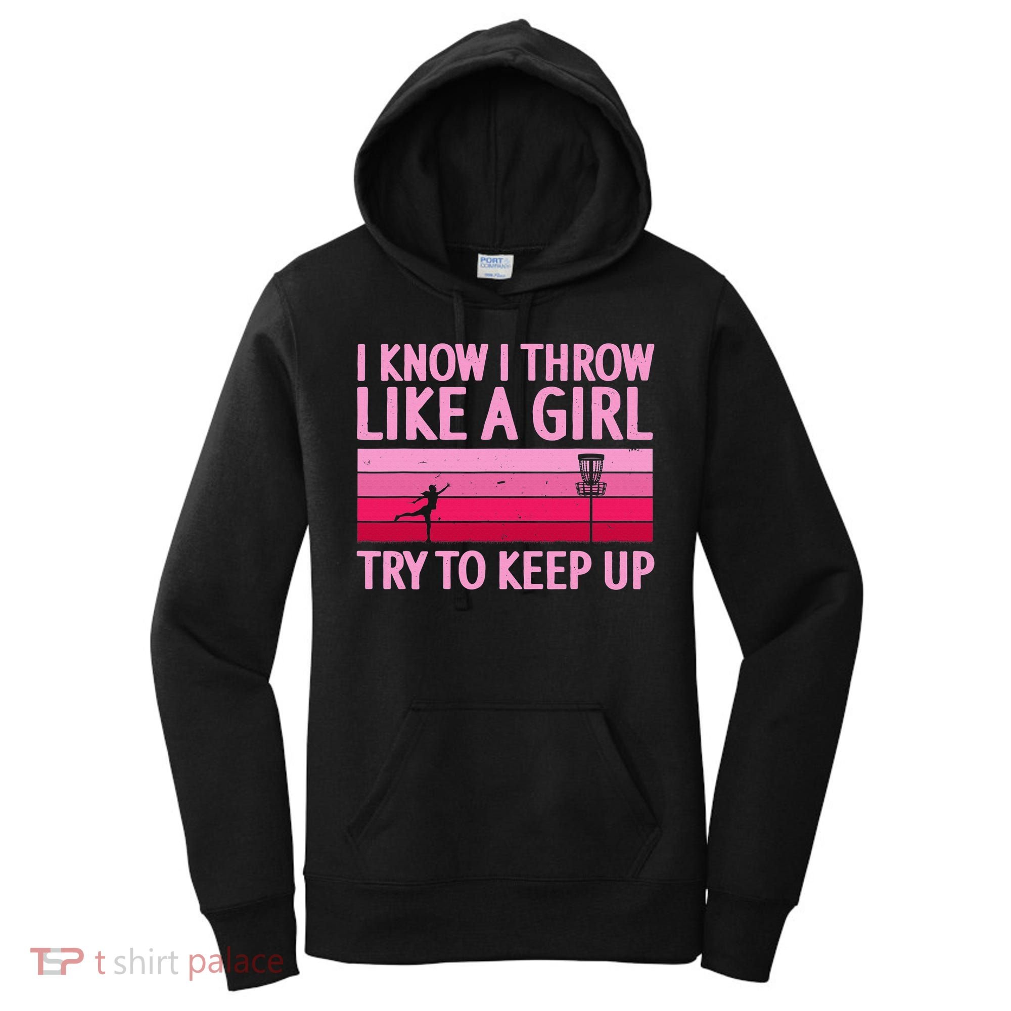 Funny Disc Golf Art For  Disc Golf Player Women's Hoodie