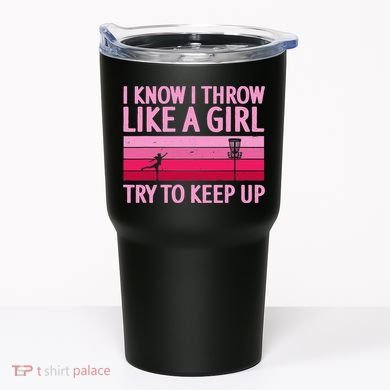 Funny Disc Golf Art For  Disc Golf Player Tumbler