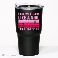 Funny Disc Golf Art For  Disc Golf Player Tumbler thumb 0