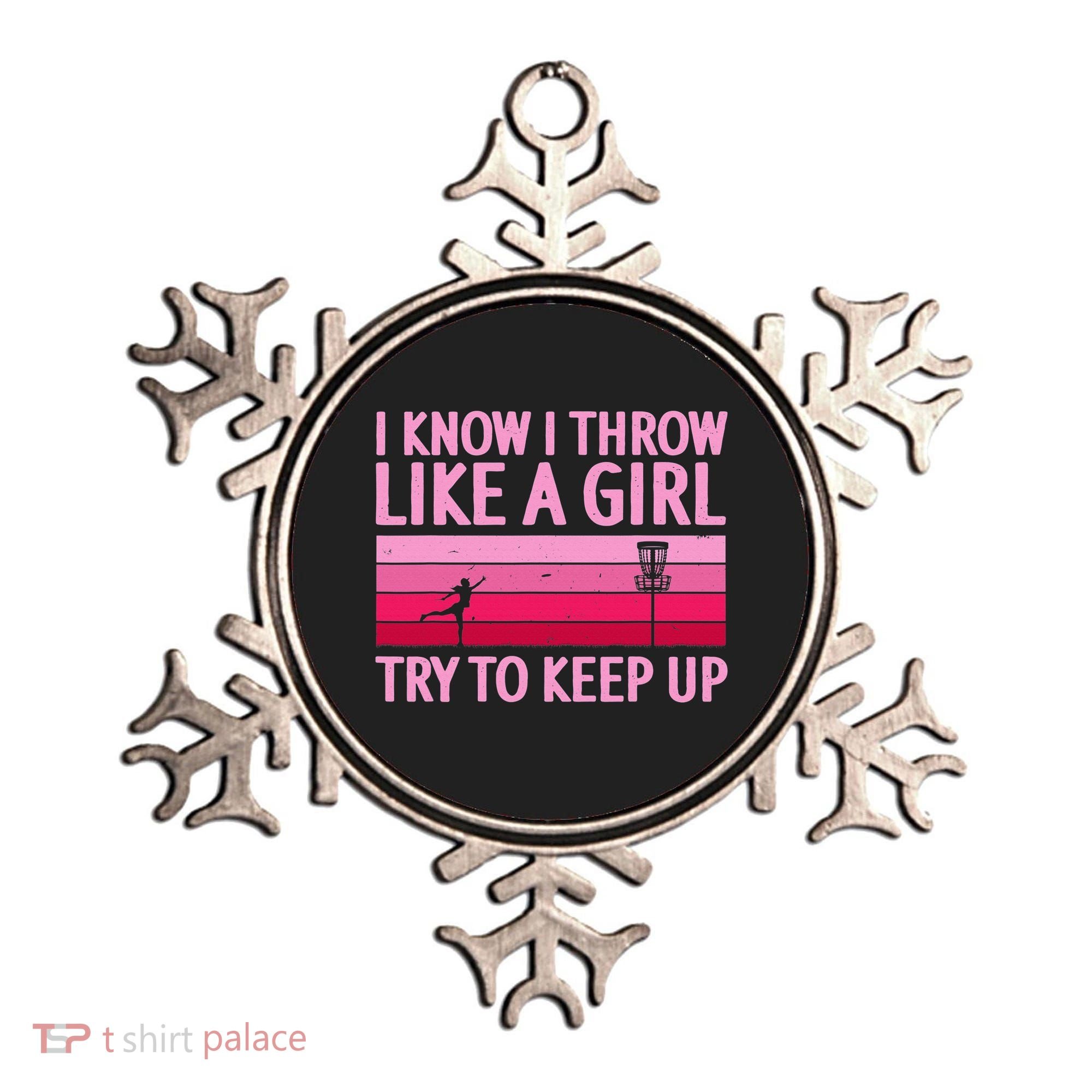 Funny Disc Golf Art For  Disc Golf Player Ornament