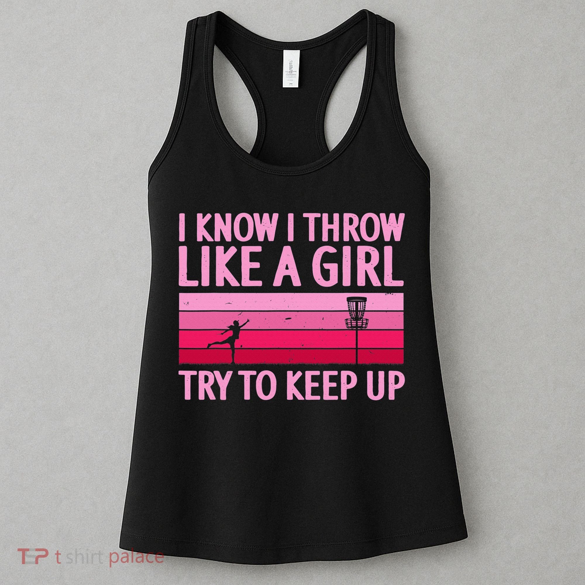 Funny Disc Golf Art For  Disc Golf Player Women's Tank Top